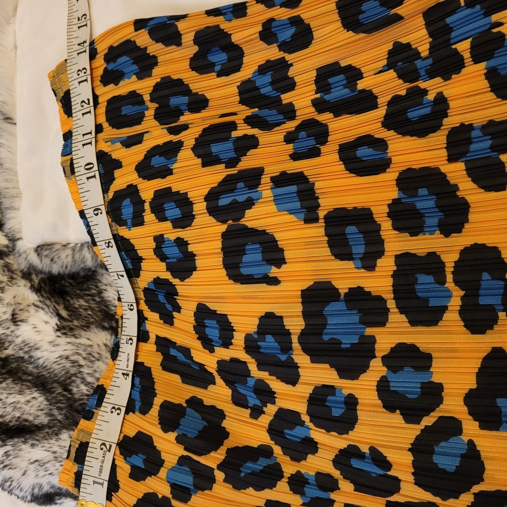Leopard Print Tube Skirt Sz M-L READ - Picture 5 of 6